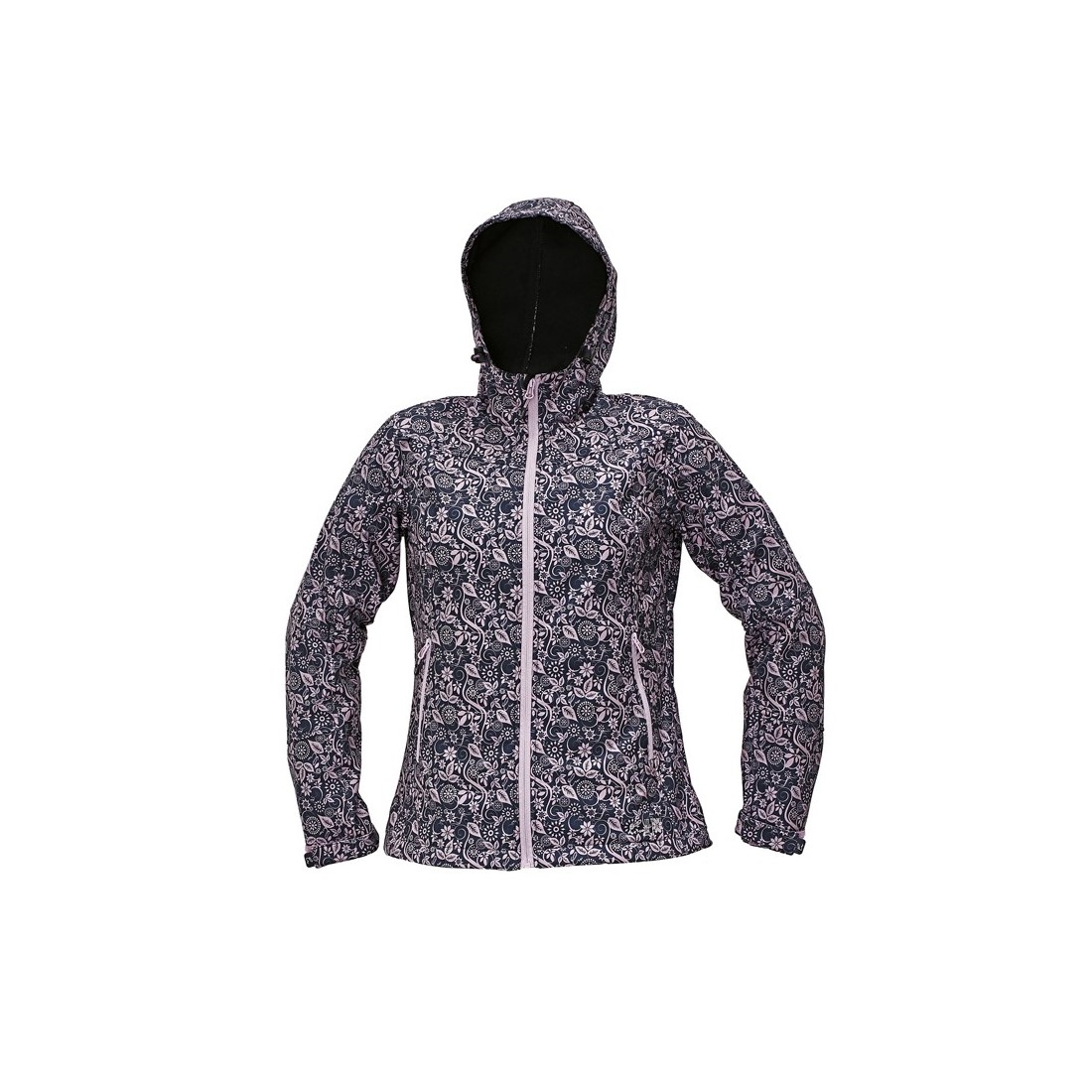 YOWIE PRINT softshell lila/navy XS