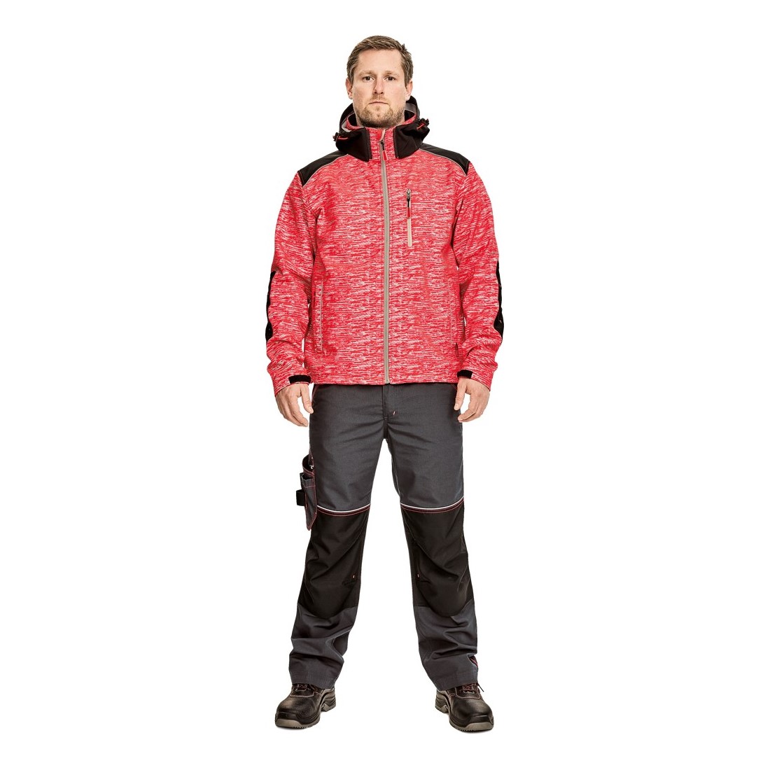 KNOXFIELD softshell dzseki piros XS