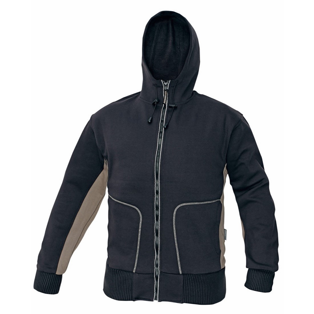 STANMORE kapucnis kardigán zöld - S