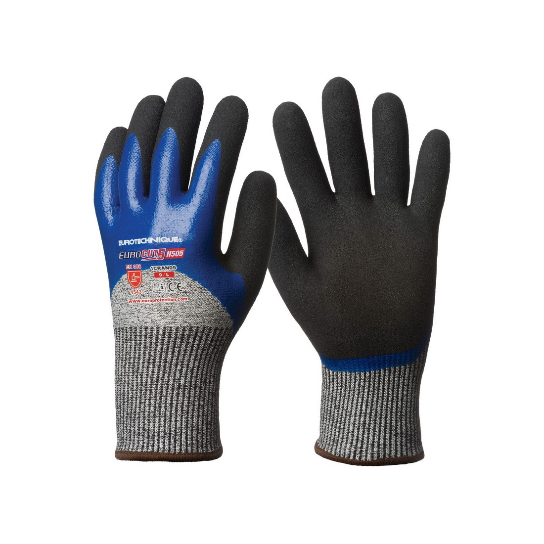 EUROCUT 5 V&Aacute;G&Aacute;SBIZTOS, 3/4 H&Aacute;T K&Eacute;K NITRIL + CSB R&Eacute;TEG