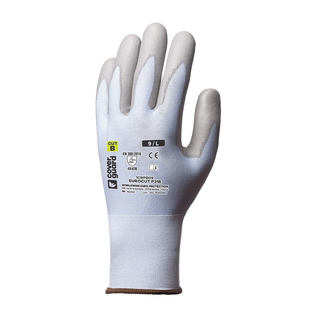 &Uacute;J! EUROCUT P318 V&Eacute;KONY V&Aacute;G&Aacute;SBIZTOS V&Eacute;DŐKESZTYŰ PU TENY&Eacute;RRE