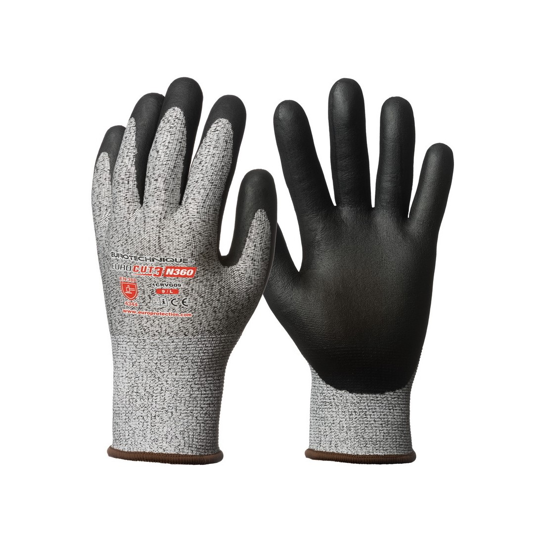 EUROCUT 3 SZ&Uuml;RKE V&Aacute;G&Aacute;SBIZT.FEKETE MIKROHAB.NITRIL TENY&Eacute;R