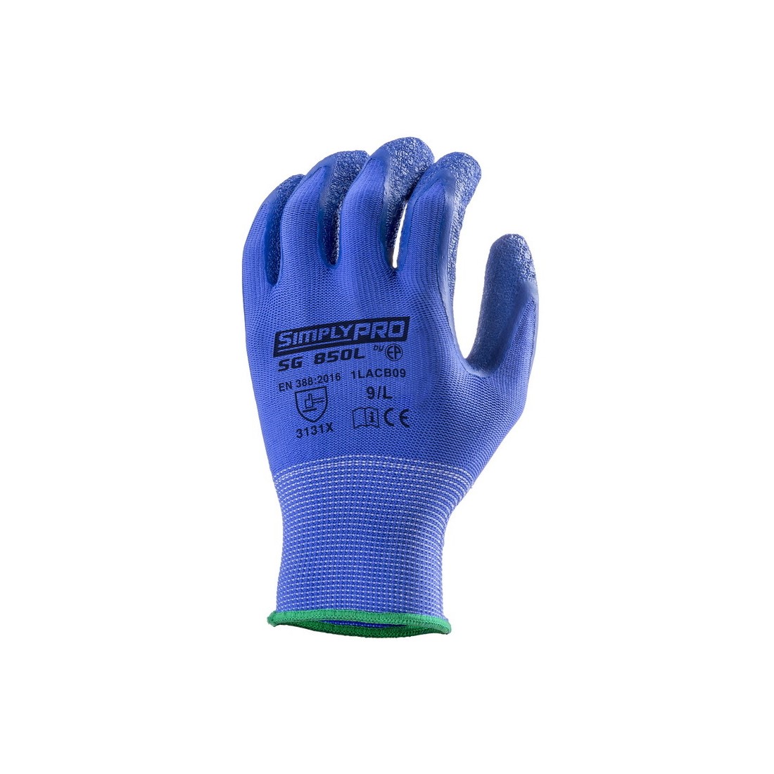 &Uacute;J! SZERELŐKESZTYŰ K&Eacute;K LATEX CSB TENY&Eacute;RREL