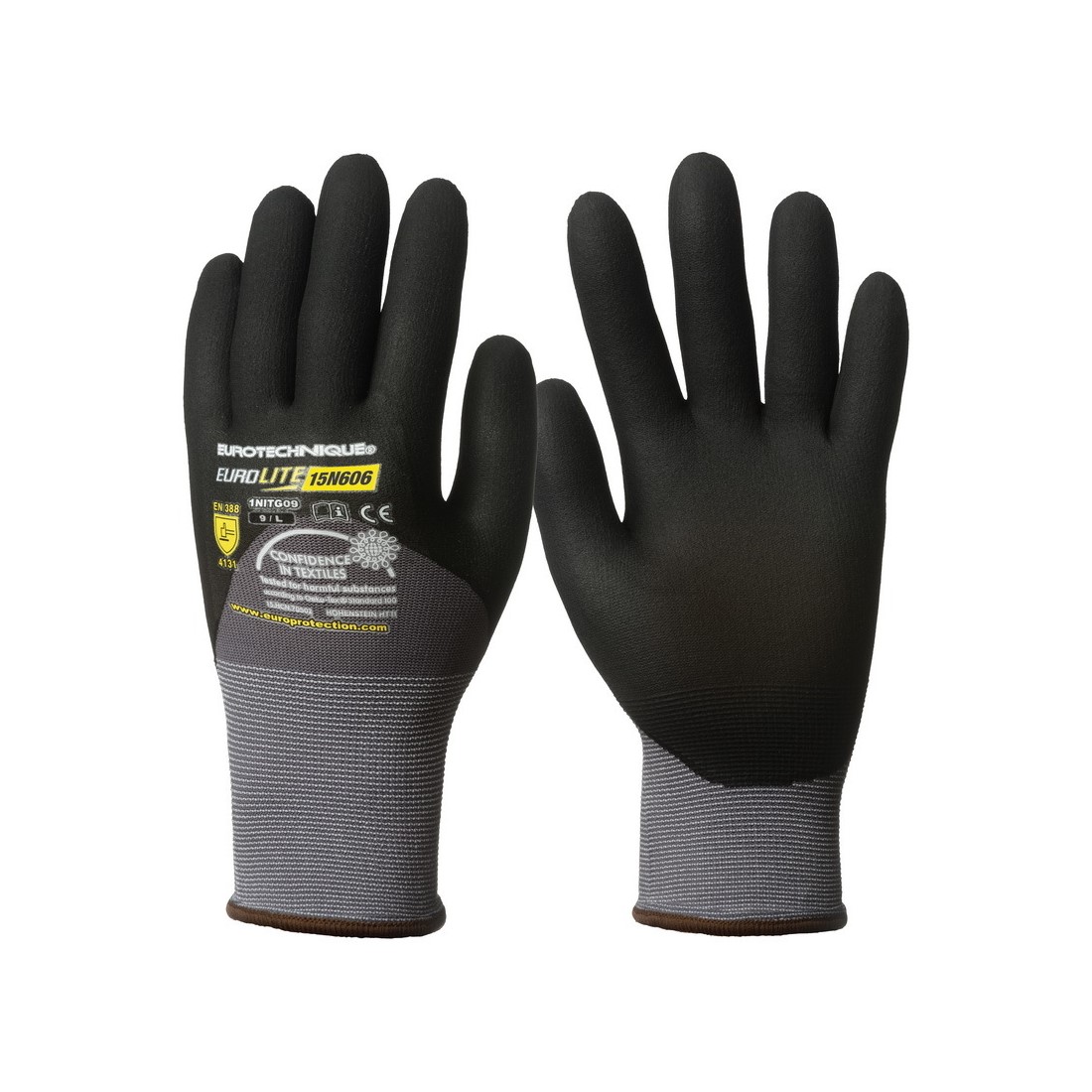 EUROLITE &Ouml;K&Ouml;LCSONTIG FEKETE MIKROHABOS&Iacute;TOTT NITRIL