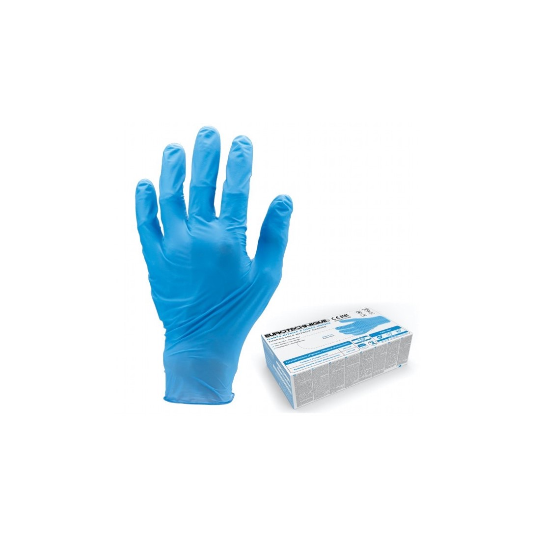 &Uacute;J! NITRIL K&Eacute;K VIZSG&Aacute;L&Oacute; KESZTYŰ, P&Uacute;DERMENTES