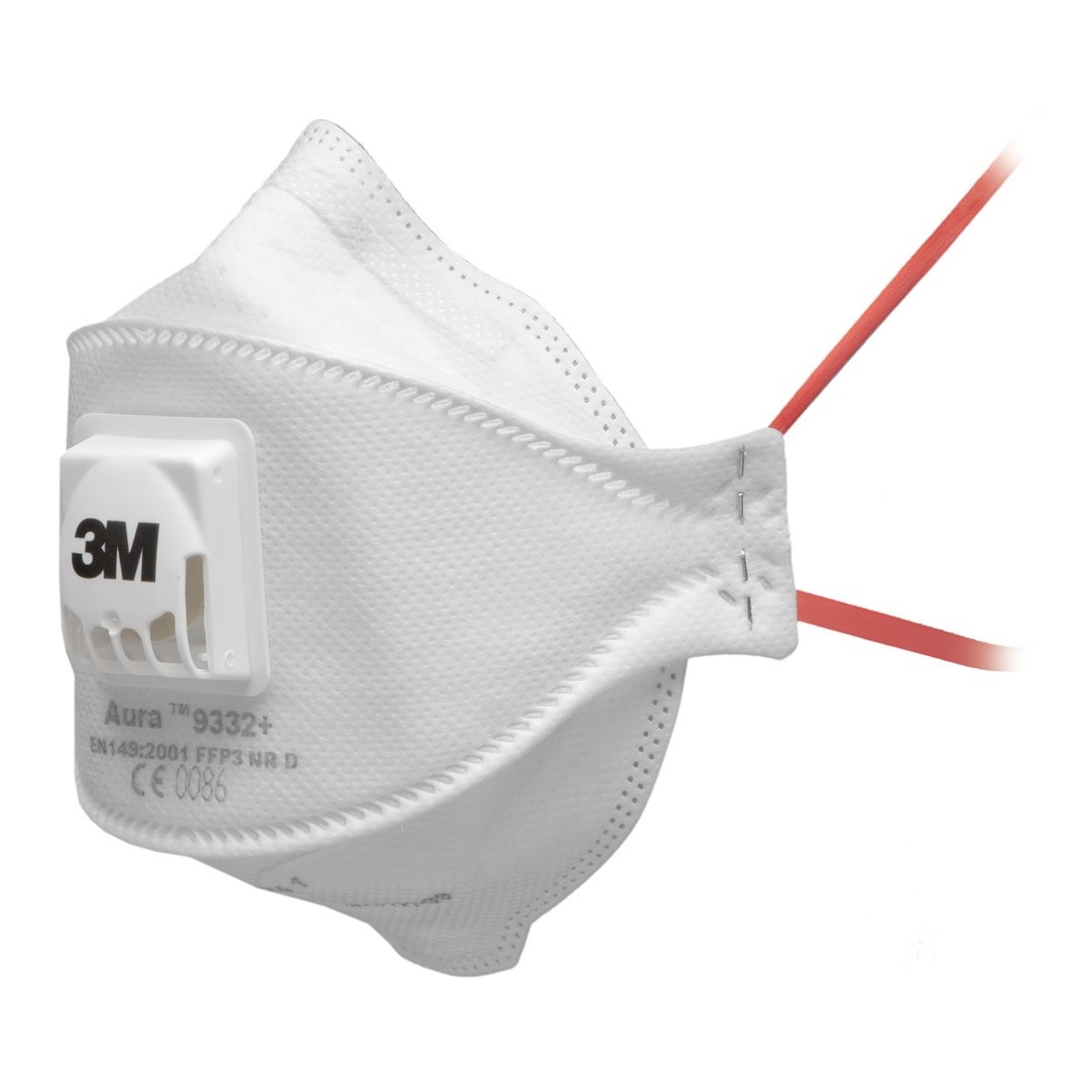 3M 9332+ AURA FFP3 R&Eacute;SZECSKESZŰRŐ F&Eacute;L&Aacute;LARC, 120 DB/KRT