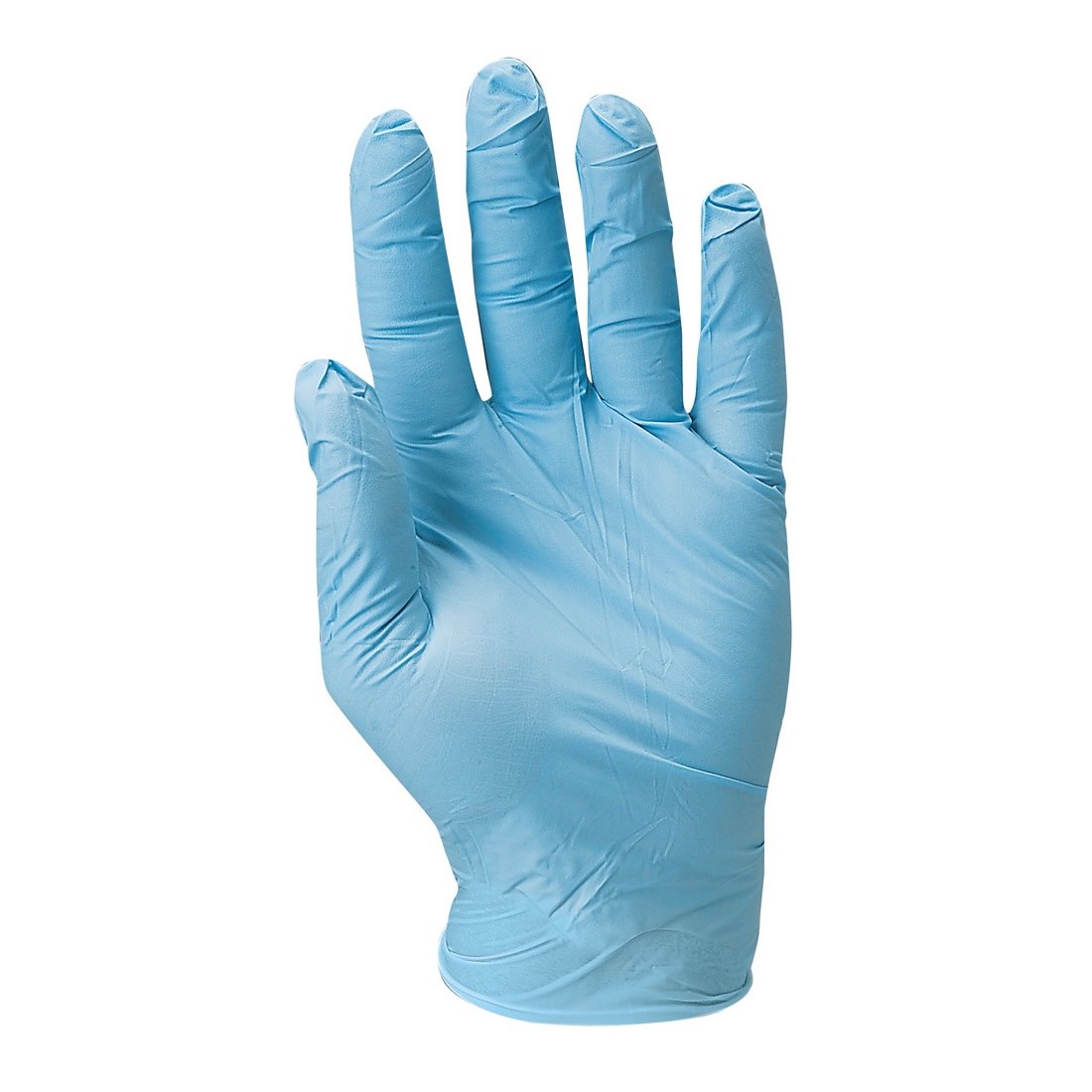 NITRIL K&Eacute;K VIZSG&Aacute;L&Oacute;KESZTYŰ, P&Uacute;DEROZOTT/100 DB S K&Eacute;K DOBOZ