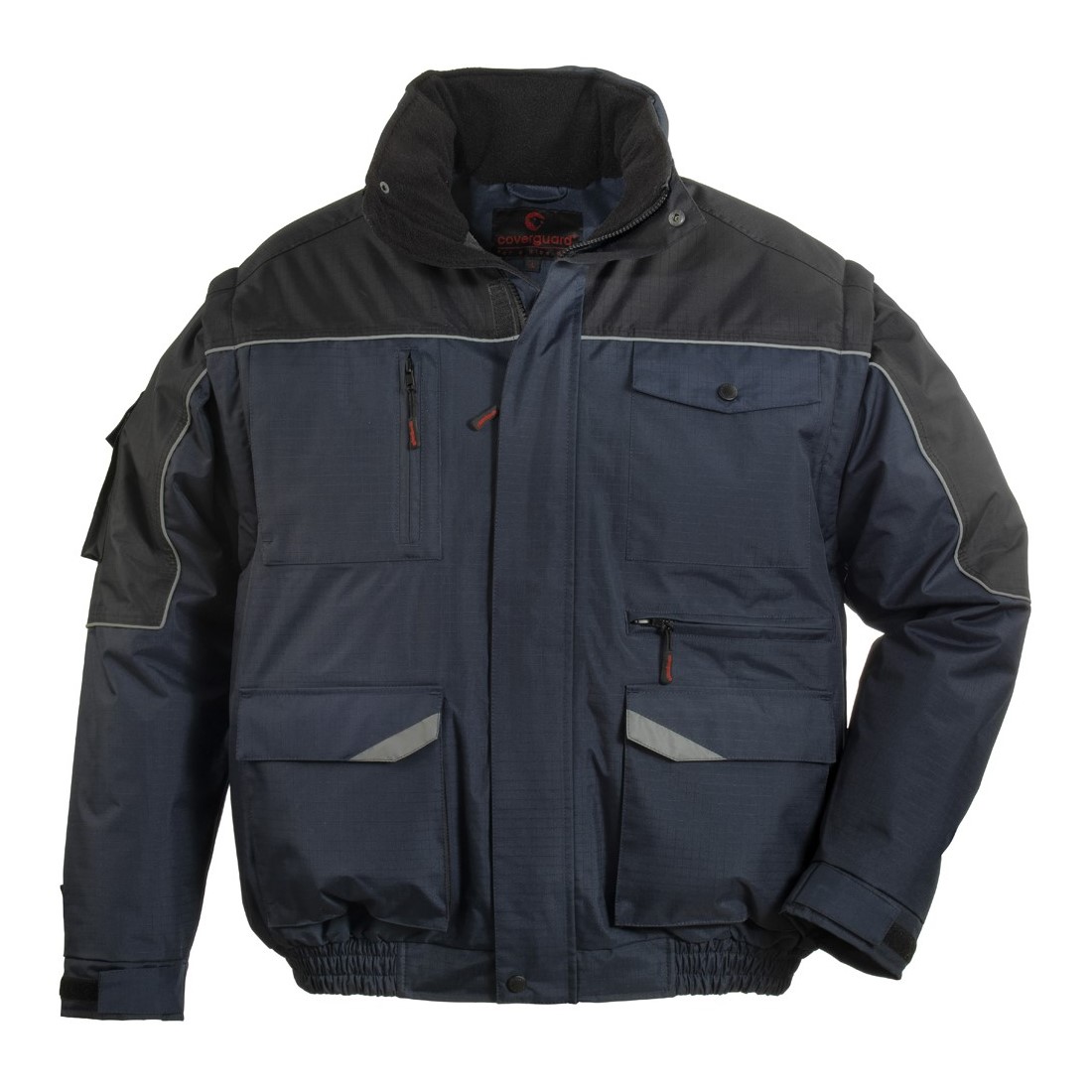 RIPSTOP 2/1 DZSEKI, SÖTÉTKÉK/FEKETE , SZAKADÁSBIZTOS