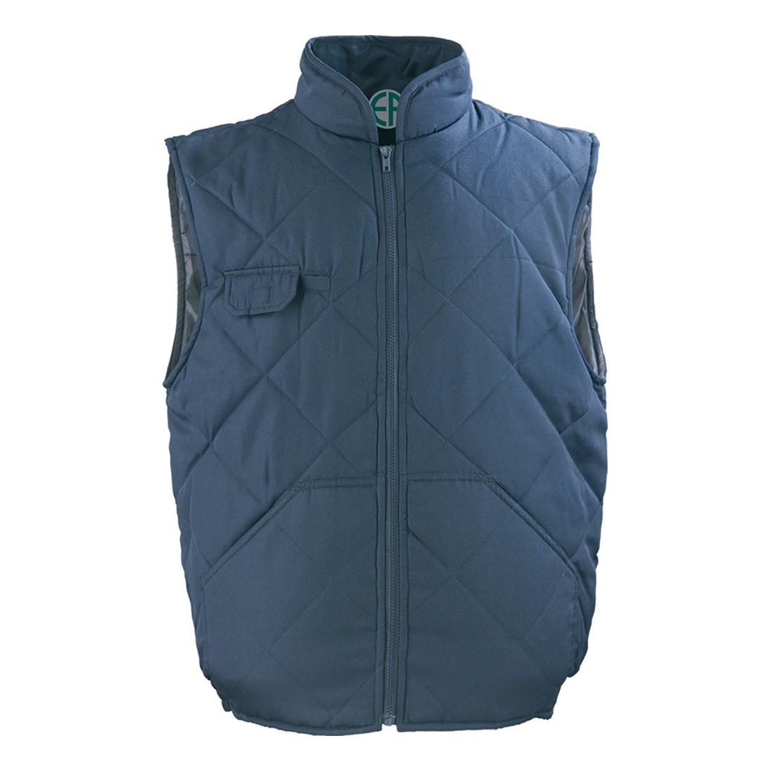 CHOUKA KÉK STEPPELT MELLÉNY 3 ZSEB, 160 G/M2