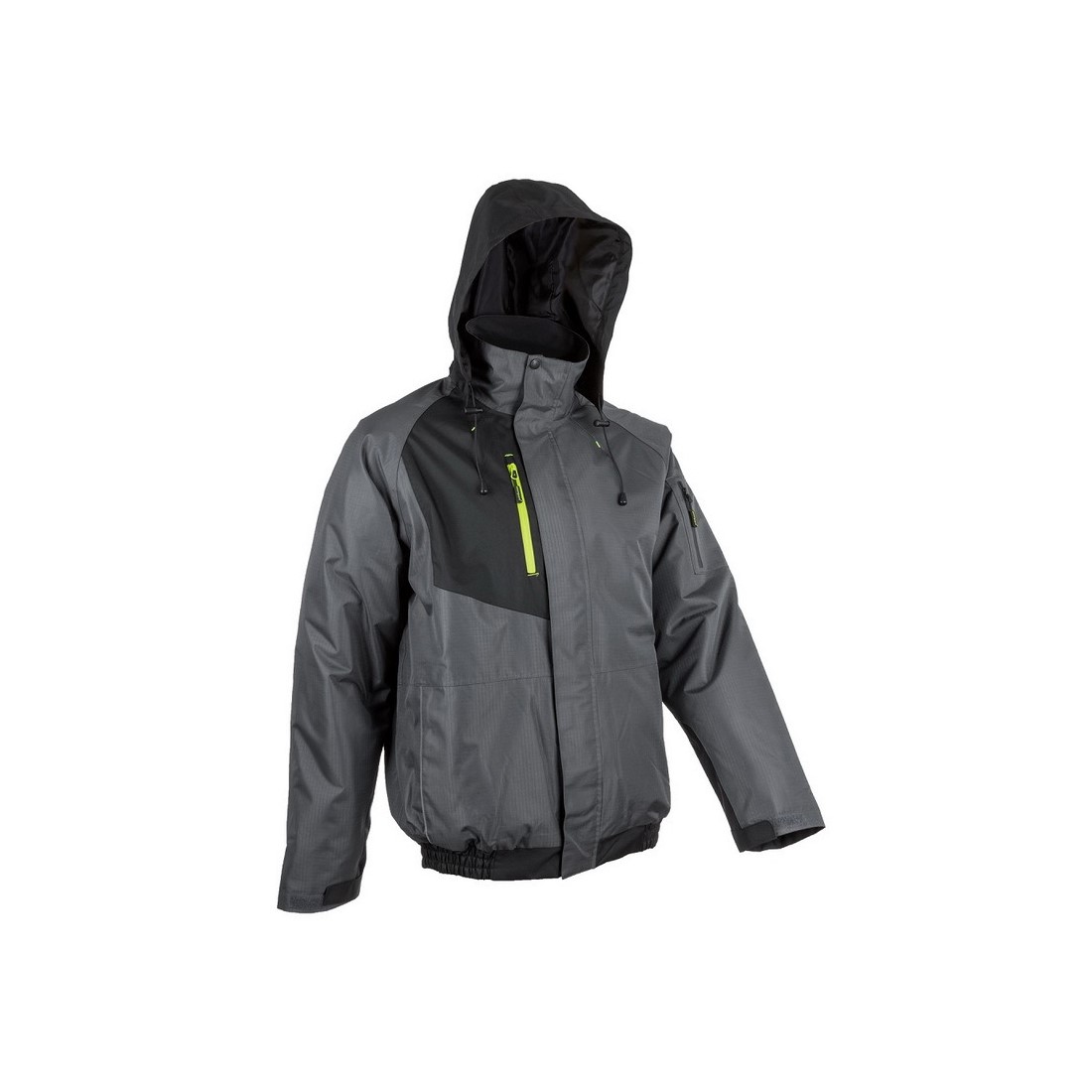 &Uacute;J! GOMA SZ&Uuml;RKE-FEKETE RIPSTOP T&Eacute;LI DZSEKI KAPUCNIVAL