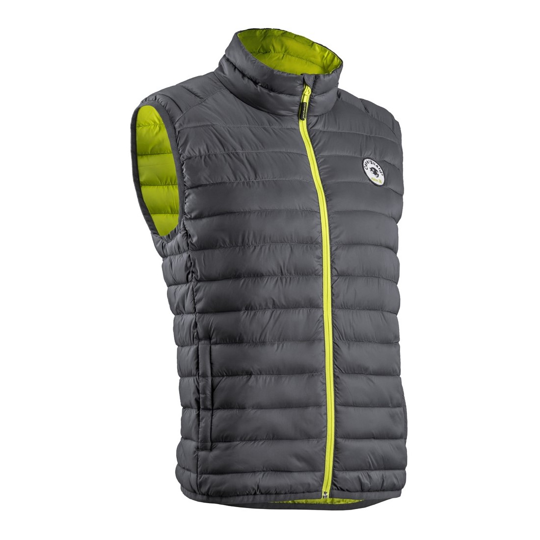 ÚJ! KUMA MELLÉNY SZÜRKE / SÁRGA ZIPZÁRRAL