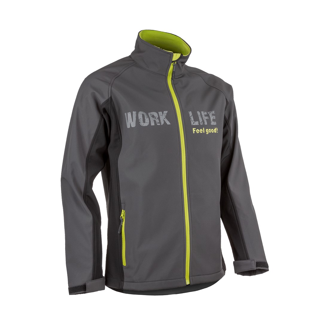 &Uacute;J! PIMAN SZ&Uuml;RKE/LIME SPORTOS F&Eacute;RFI SOFTSHELL KAB&Aacute;T