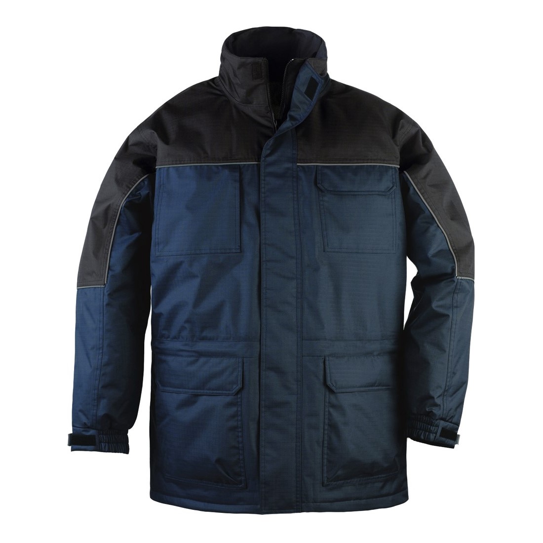 RIPSTOP KABÁT TENGERKÉK/FEKETE