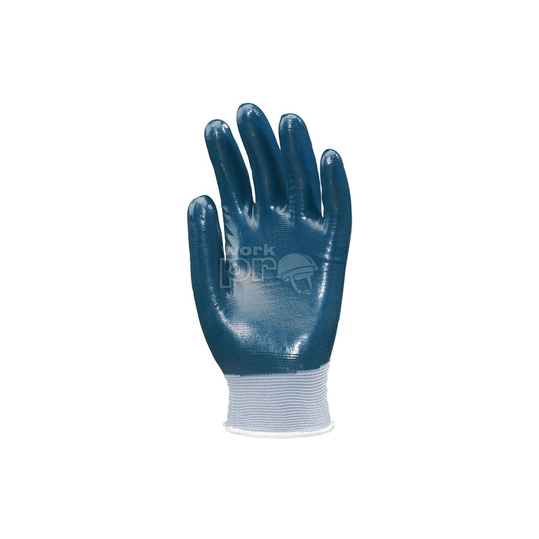 SZ.KESZTYŰ,SZÜRKE PA/FEKETE HABOSÍTOTT NITRIL TENYÉR