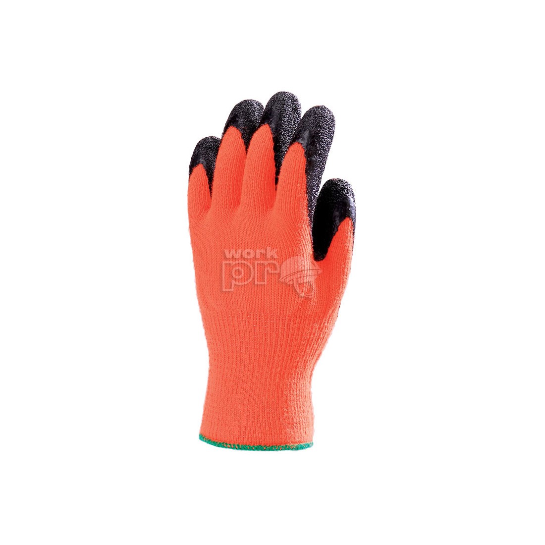 SZERELŐKESZTYŰ, TÉLI, FEKETE HP LATEX TENYÉR, 3/4 HÁT