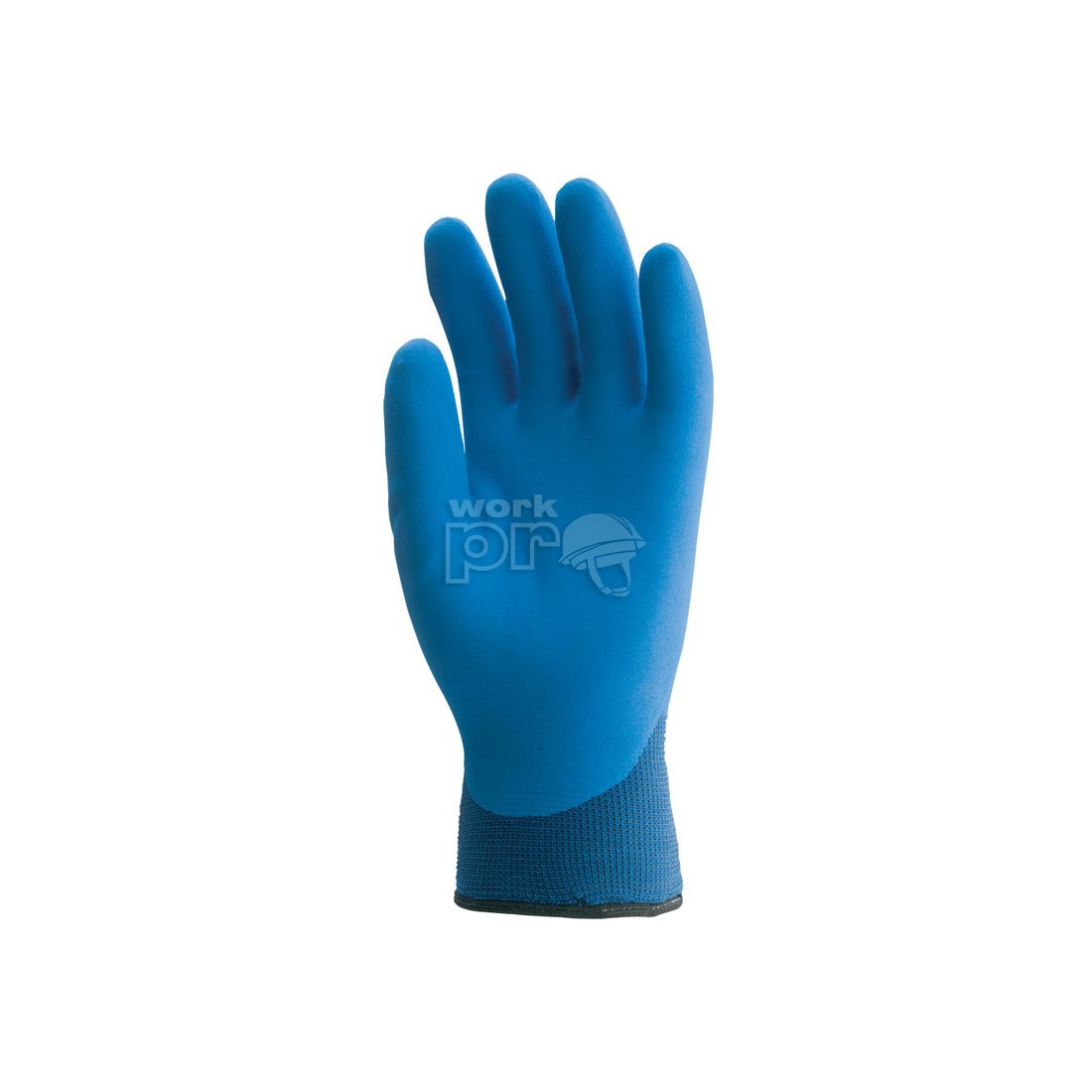 SZERELŐKESZTYŰ, TÉLI, FEKETE HP HAB PVC TENYÉR, 3/4 HÁT