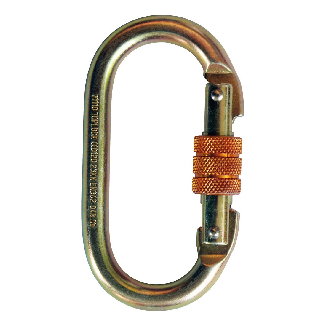 TOPLOCK KARABINER, CSAVARMENETES