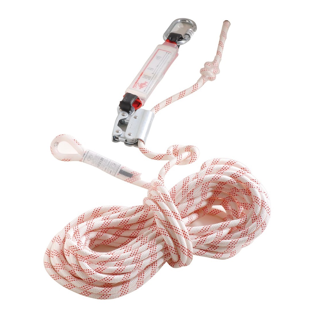 TOPLOCK 1012 SZETT: ZUHANÁSGÁTLÓ+ KÖTÉL 10M+ KARABINER