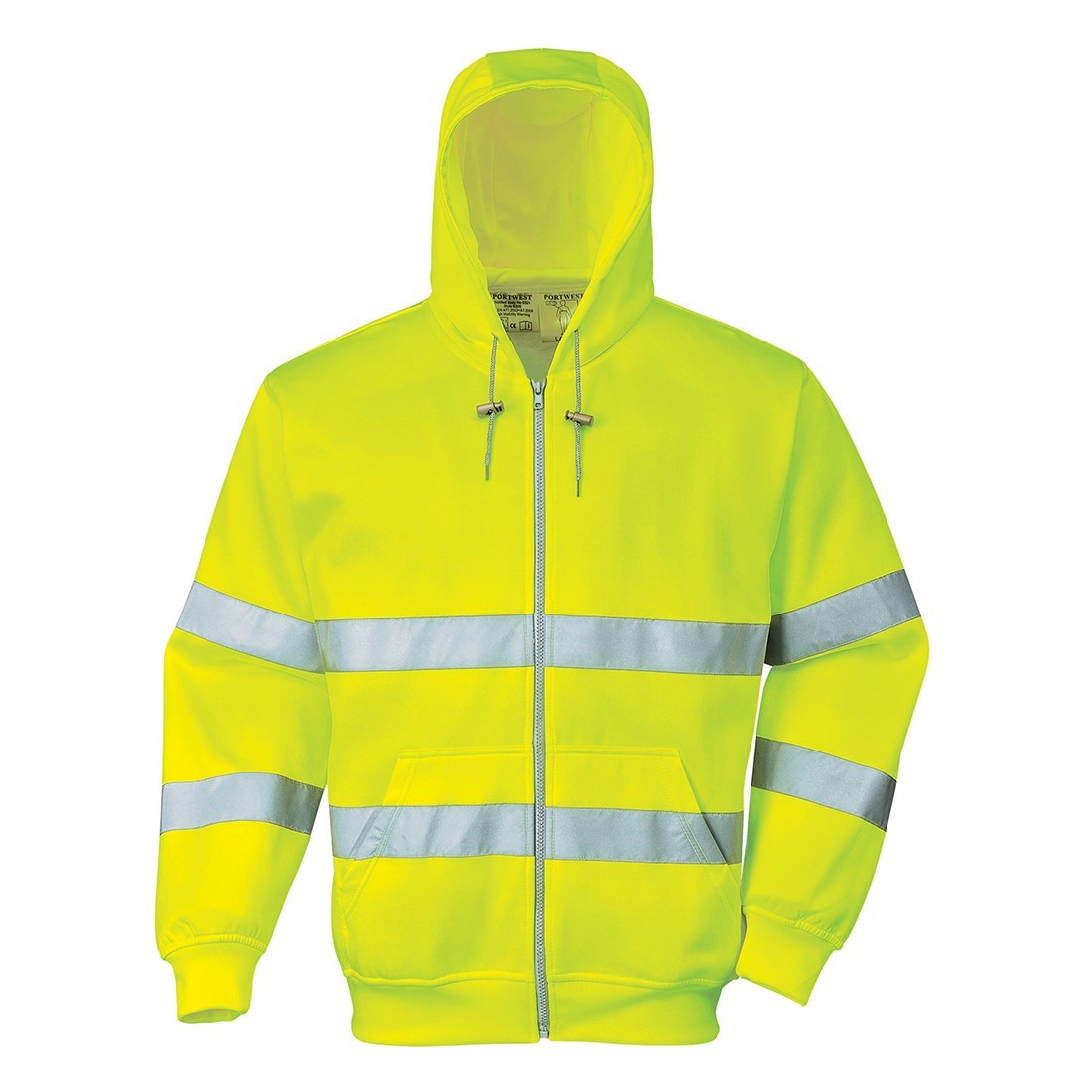 Hi-Vis zipzáros pulóver