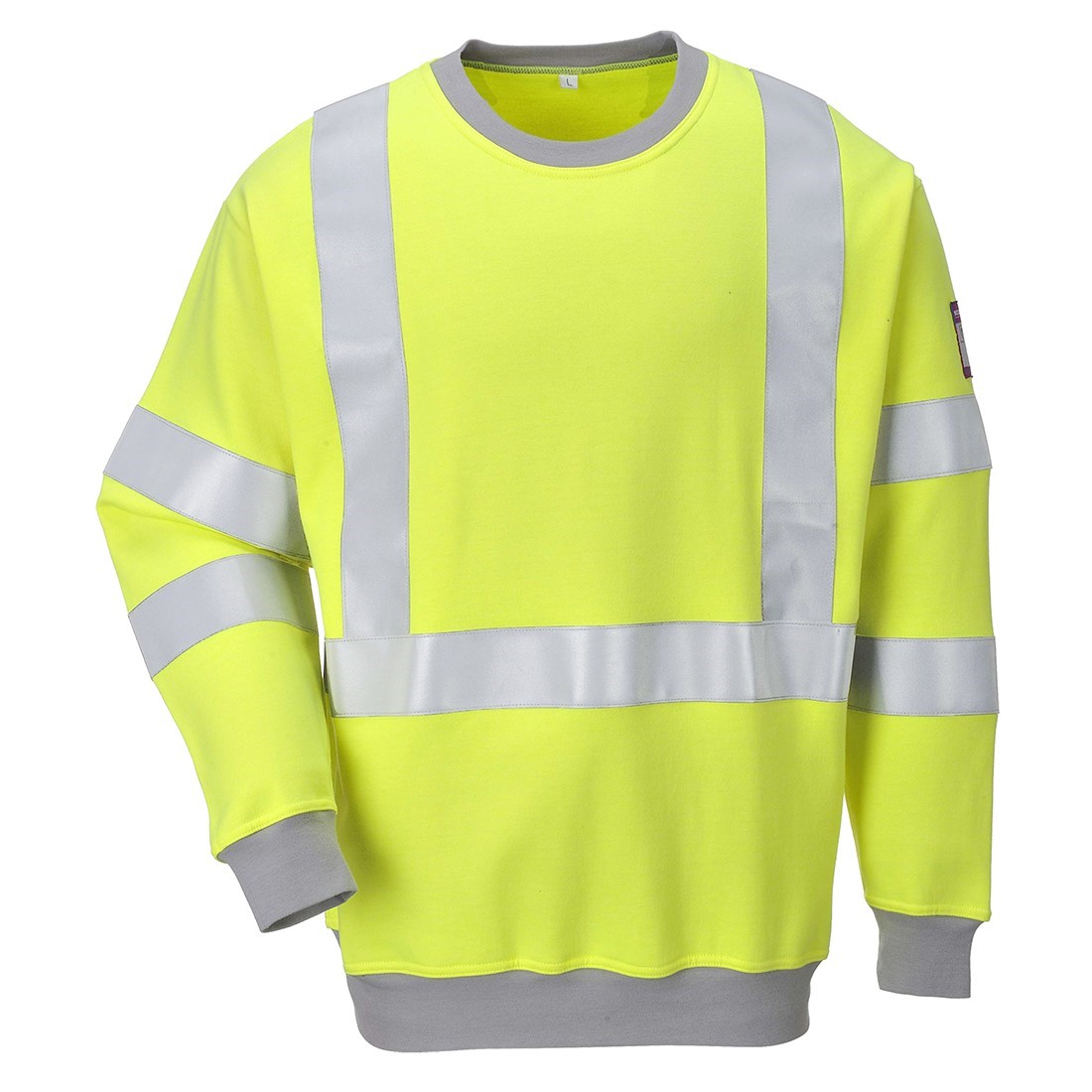 L&aacute;ng&aacute;ll&oacute;, antisztatikus Hi-Vis pul&oacute;ver