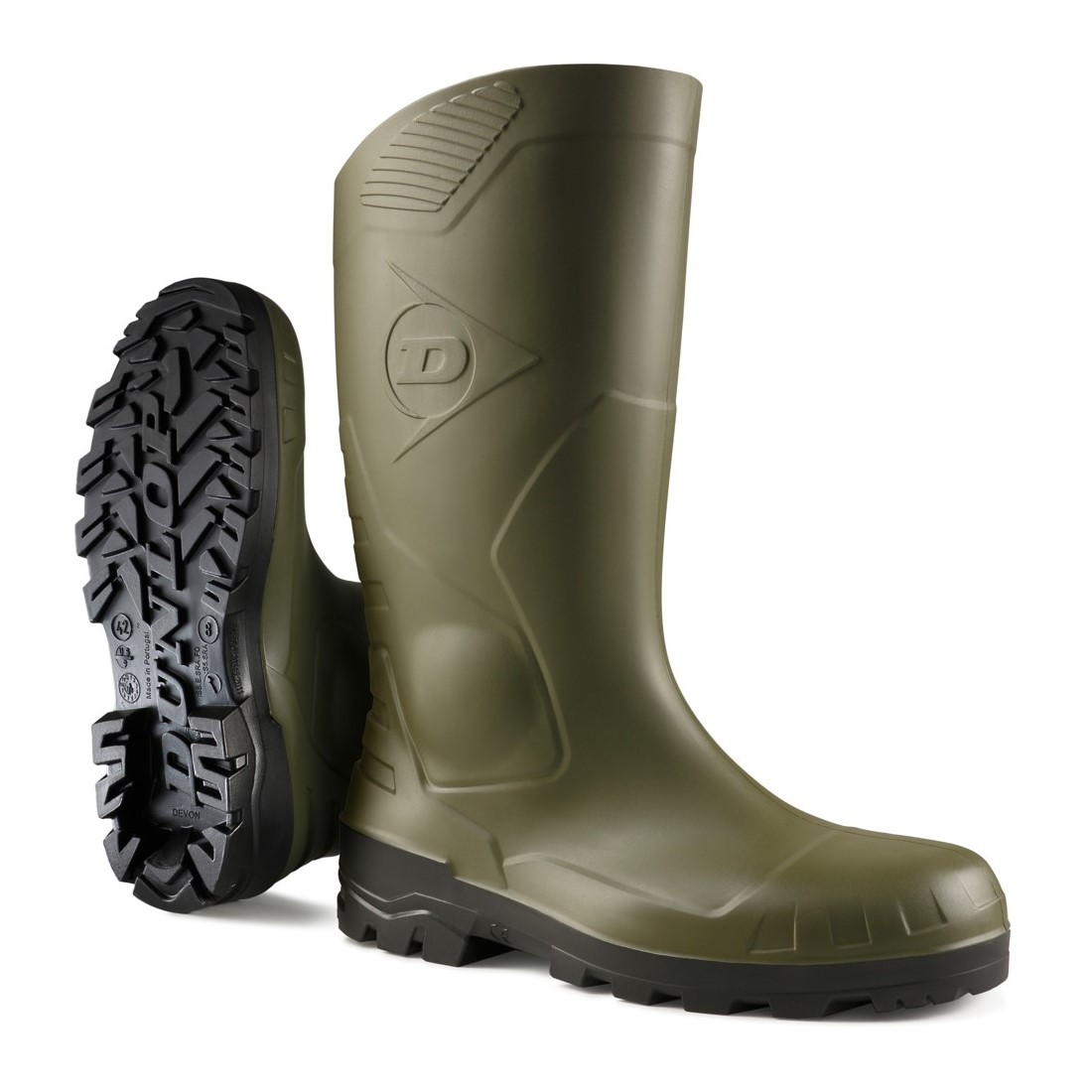 DUNLOP DEE K580011 R&Ouml;VIDSZ&Aacute;R&Uacute; Z&Ouml;LD PVC CSIZMA