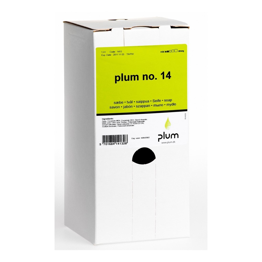 PLUM 14 KRÉMSZAPPAN 1.4 L8