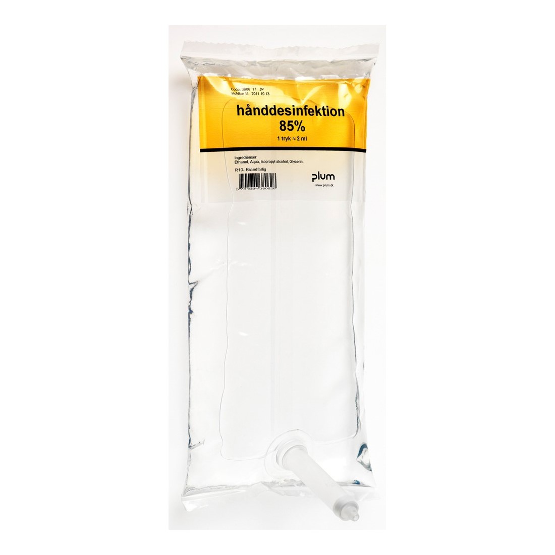 ÚJ! PLUM DISINFECTOR 85% KÉZFERTŐTLENÍTŐ FOLYADÉK 1000 ML