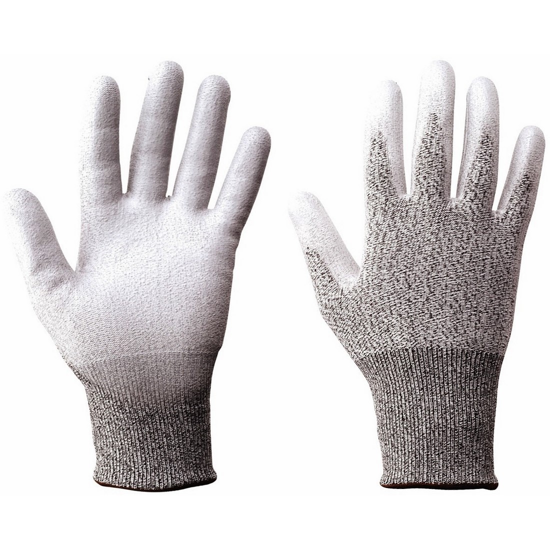 PU tenyérmártott vágásbiztos védőkesztyű, Cut 3 - Image 2