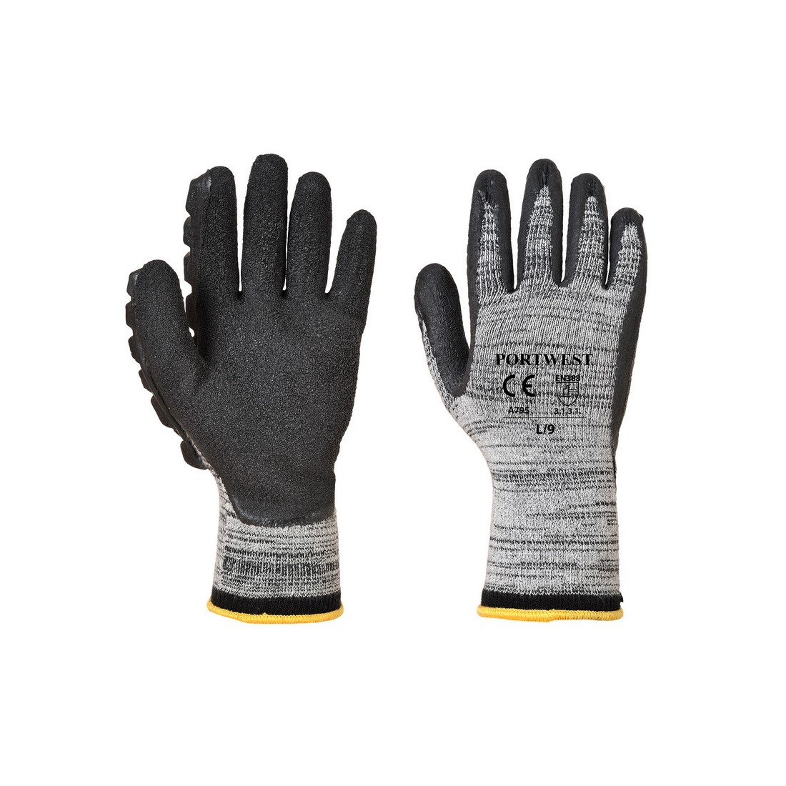 Kalapács ütés elleni védőkesztyű (R) jobbkezes