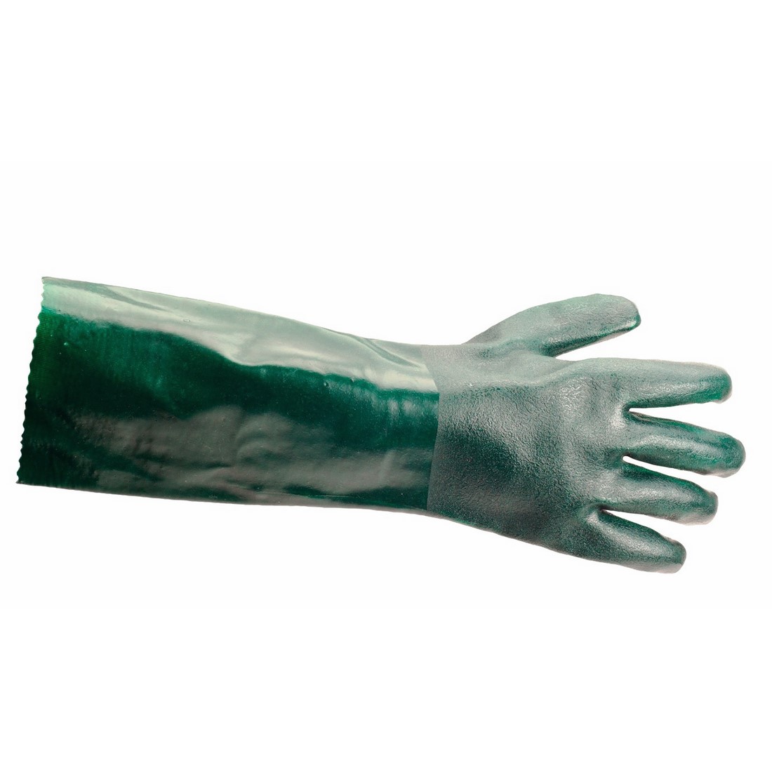 Dupl&aacute;n m&aacute;rtott PVC v&eacute;dőkesztyű 45cm