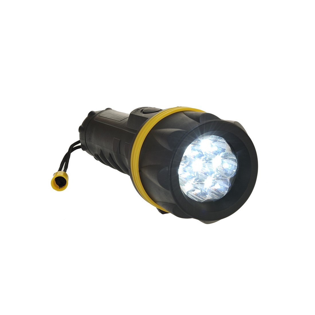 7 LED gumi zseblámpa