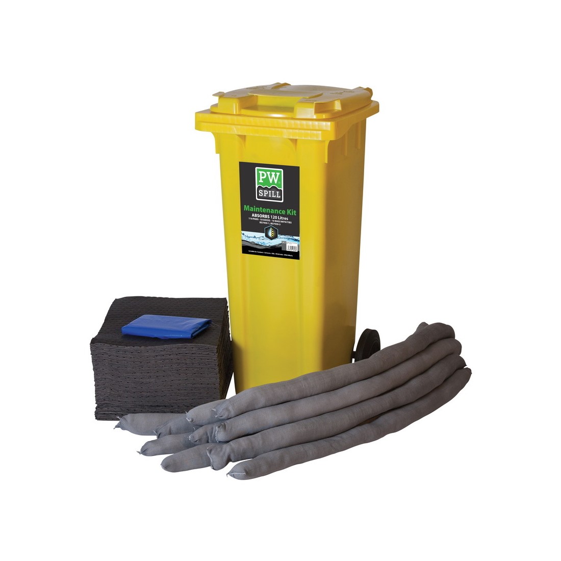 PW Spill 120 Liter Ipari gyorsbeavatkoz&oacute; k&eacute;szlet (120 liter)