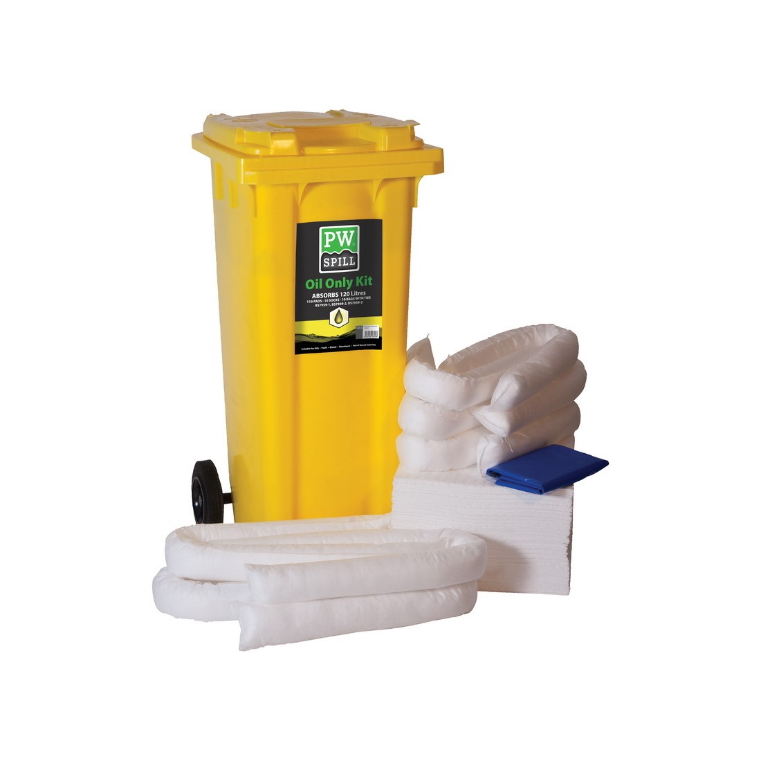 PW Spill (120 liter) olajszorbens k&eacute;szlet