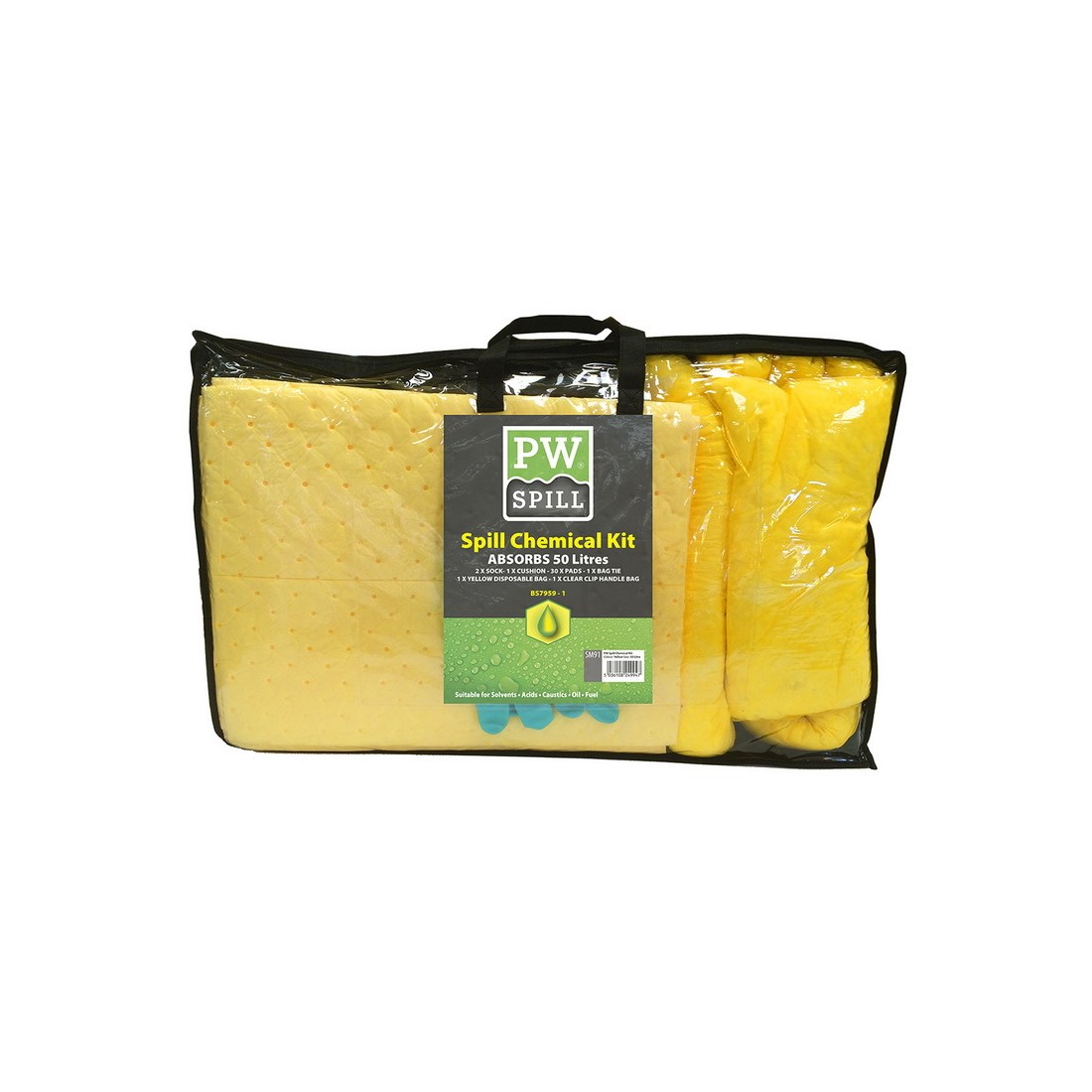 PW Spill (50 liter) vegyi szorbens k&eacute;szlet (3 db)