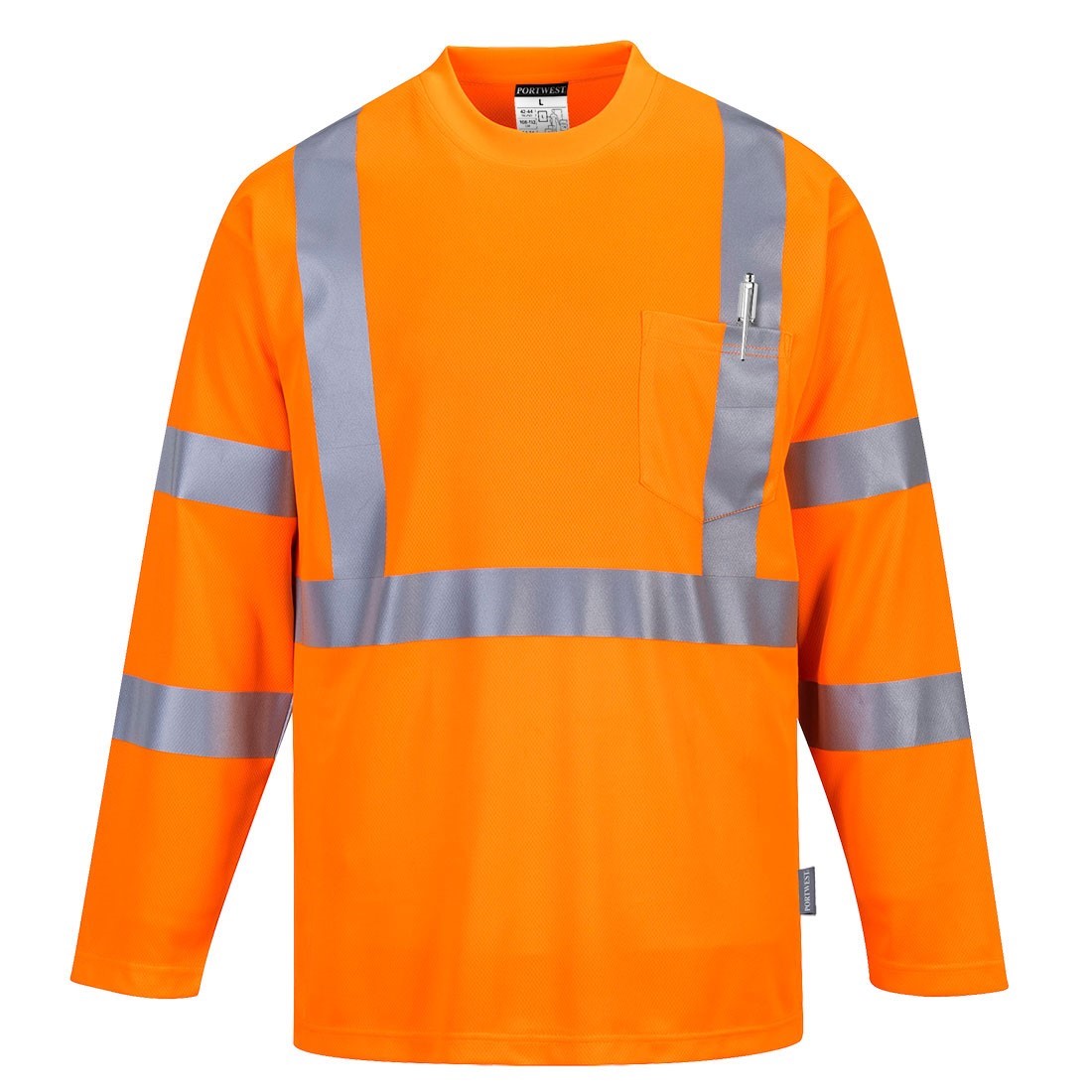 Hivis hosszú ujjú póló zsebbel