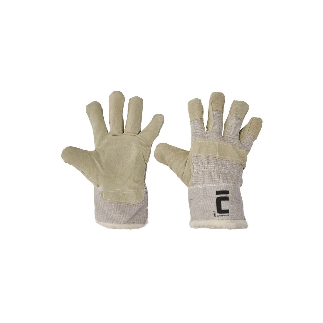 SHAG komb.t&eacute;li kesztyű s&aacute;rga k&eacute;k - 9