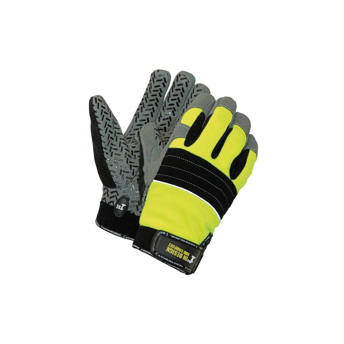 1st GRIP kesztyű fekete 9