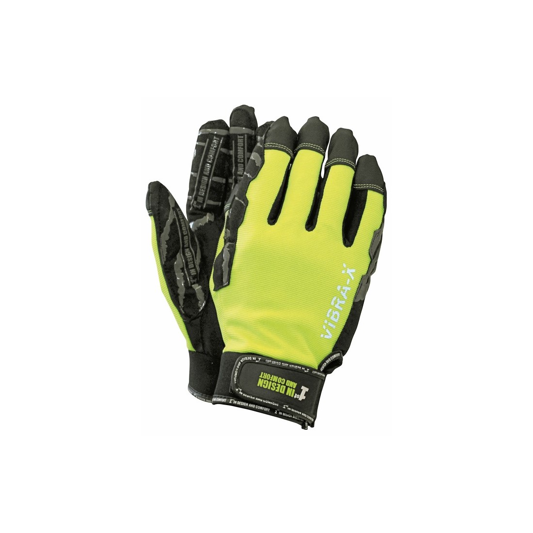 1st VIBRA-X kesztyű fekete 9