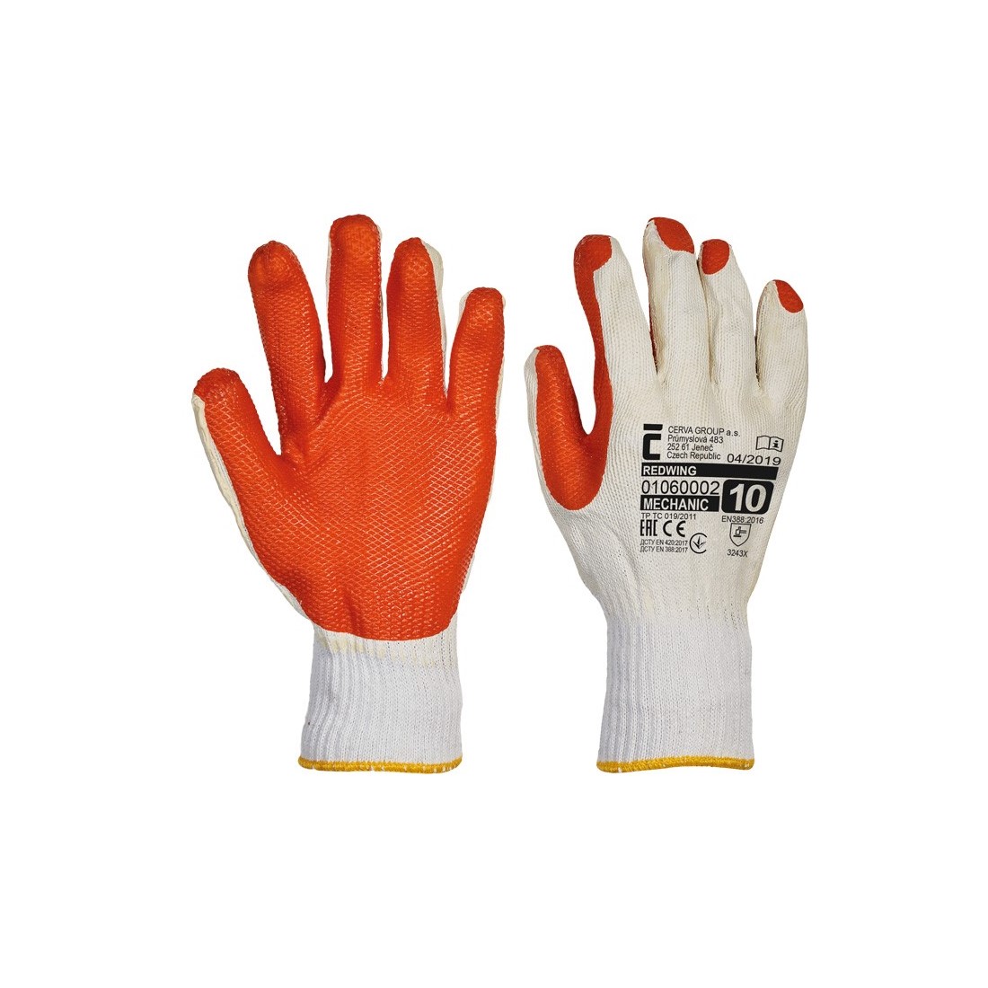 REDWING v&aacute;g&aacute;sbiztos kesztyű latex - 9