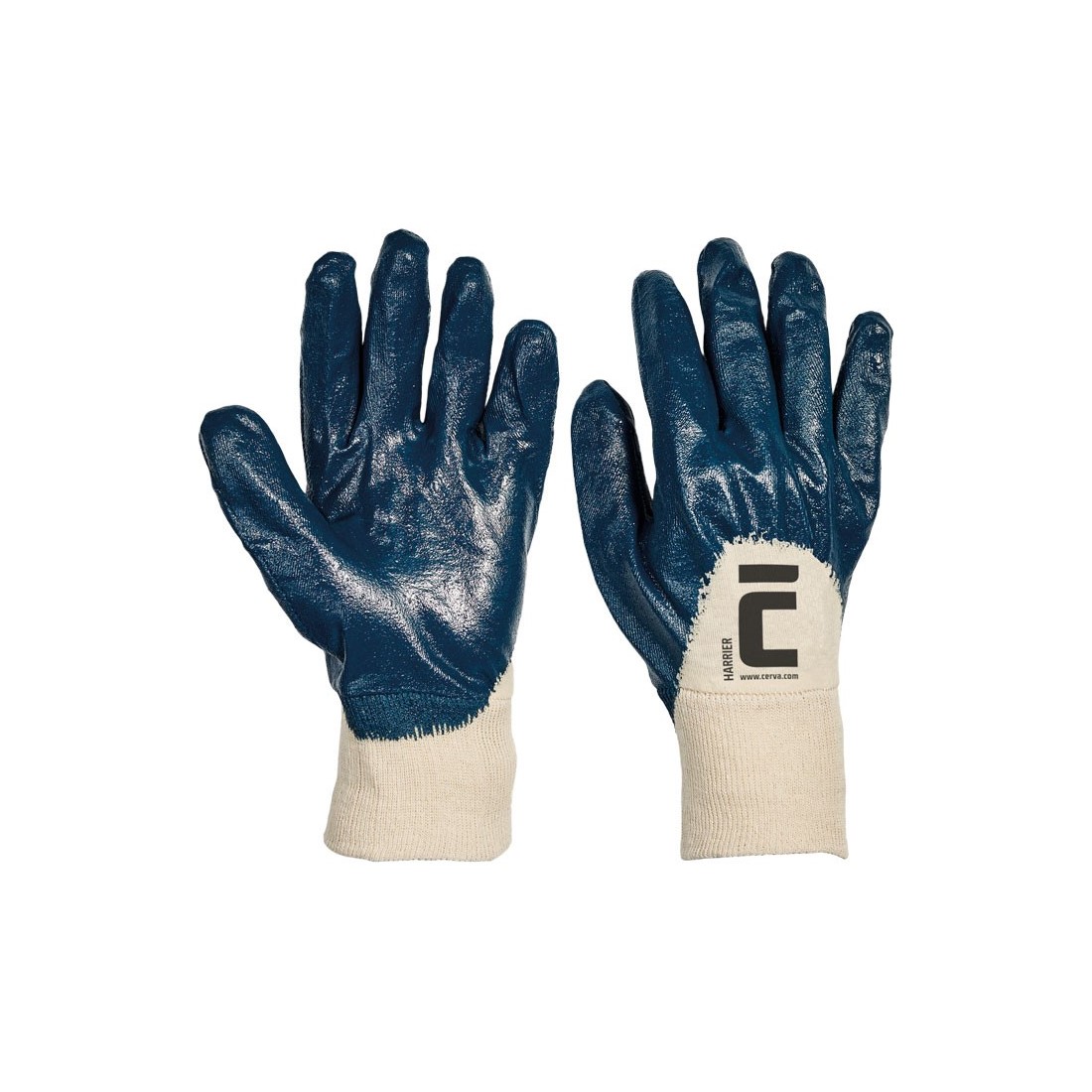 HARRIER k&eacute;k m&aacute;rtott nitril kesztyű - 7