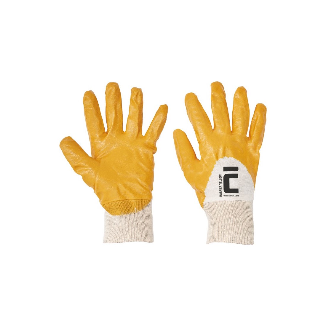 HARRIER s&aacute;rga m&aacute;rtott nitril kesztyű -7