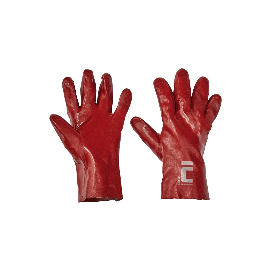 REDSTART 27 m&aacute;rtott PVC kesztyű - 10