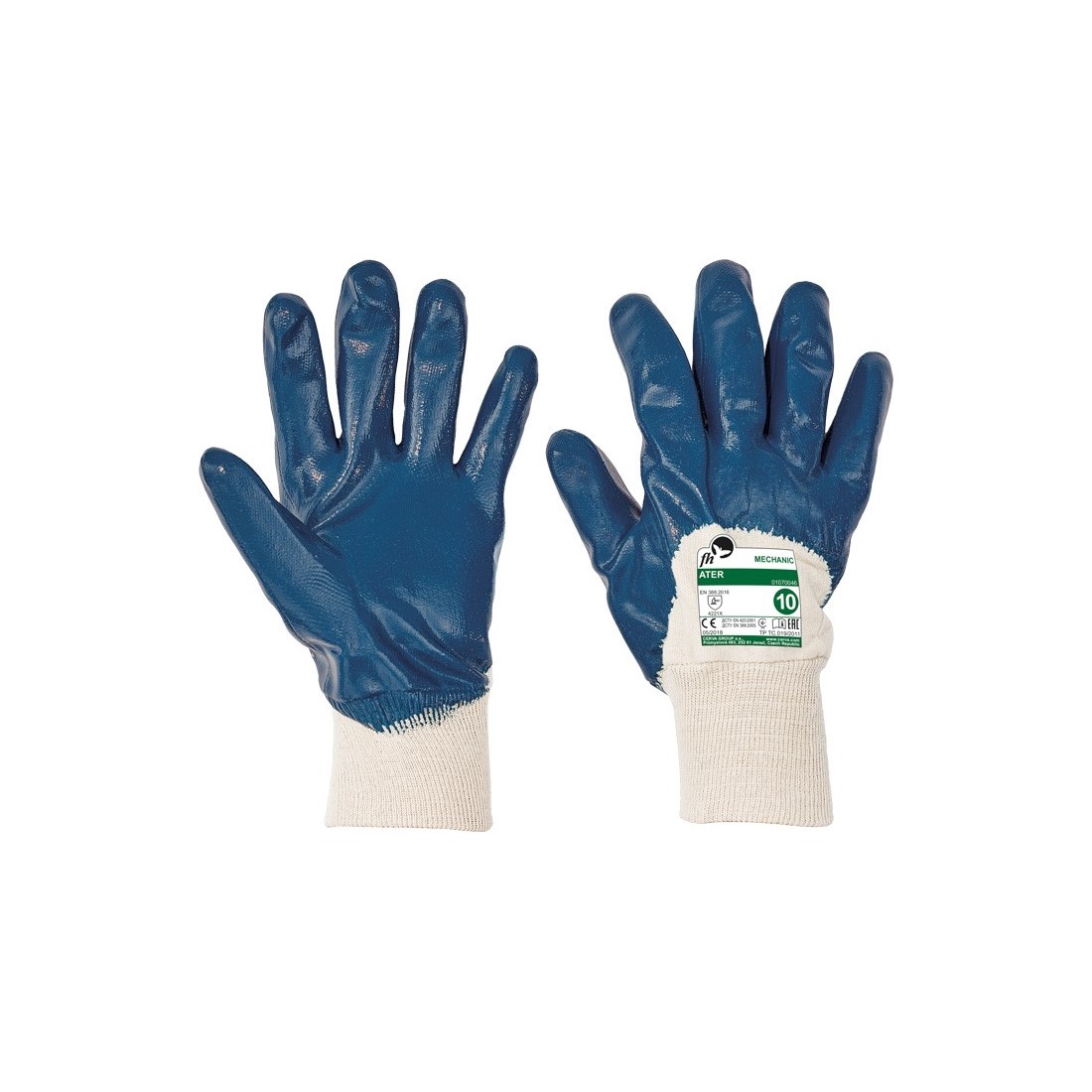 ATER FH nitril m&aacute;rtott kesztyű - 8