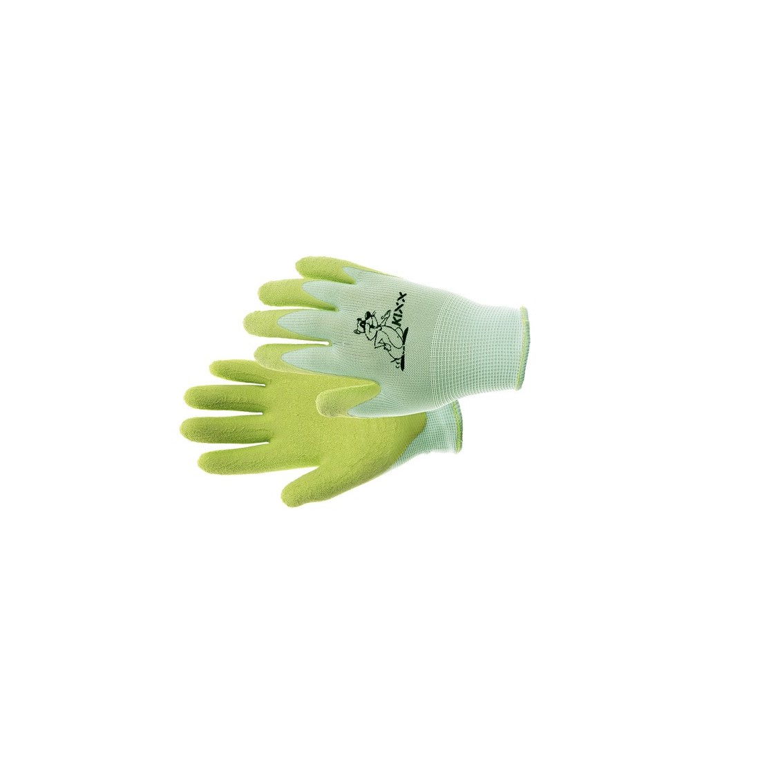 FUDGE kesztyű nylon, latex teny&eacute;r z&ouml;ld 4