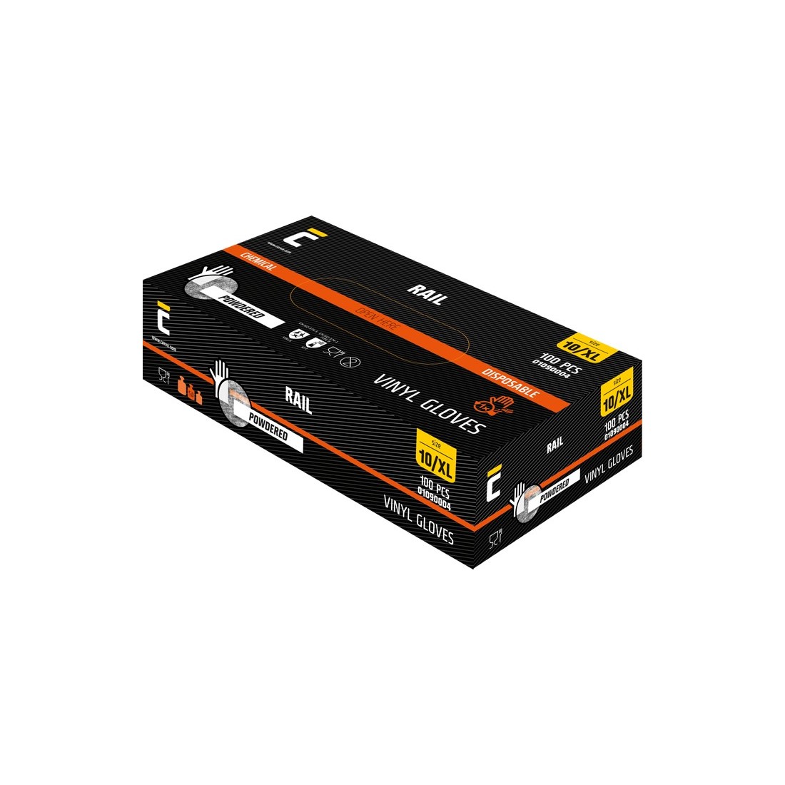 RAIL keszty PVC p&uacute;derezett kesztyű - 7