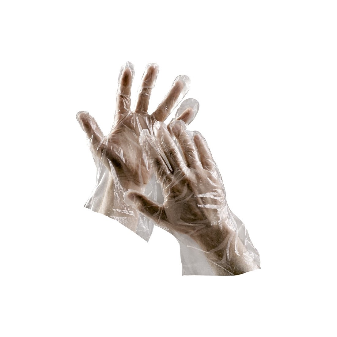 DUCK kesztyű PE 100db L - 9