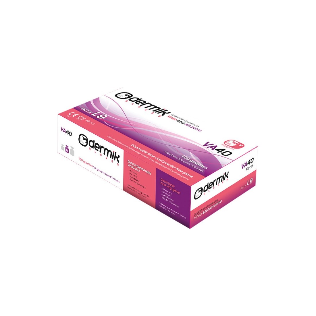 VA40 vinyl p&uacute;dermentes 100db 7/S