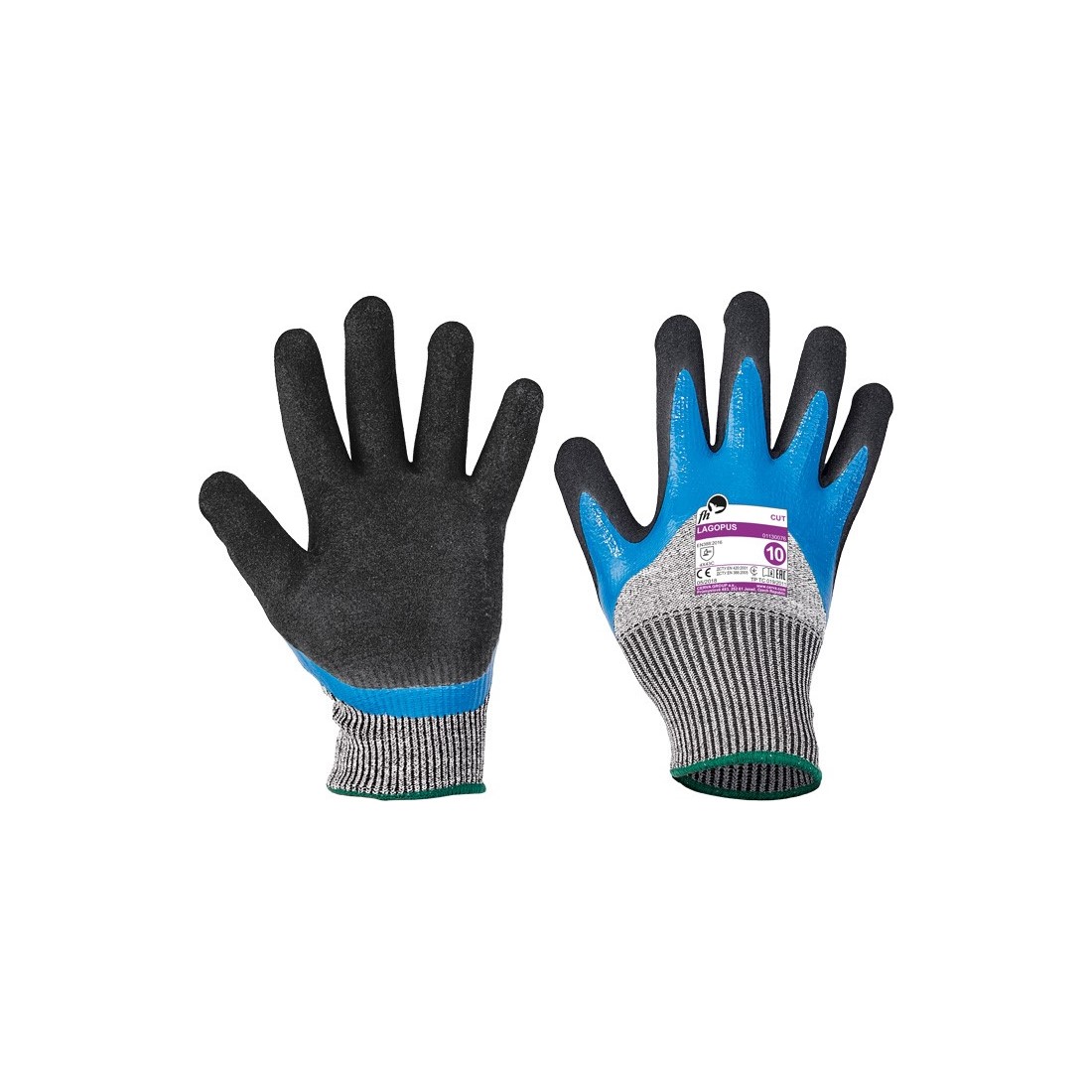 LAGOPUS FH kesztyű k&ouml;t&ouml;tt nitril - 7