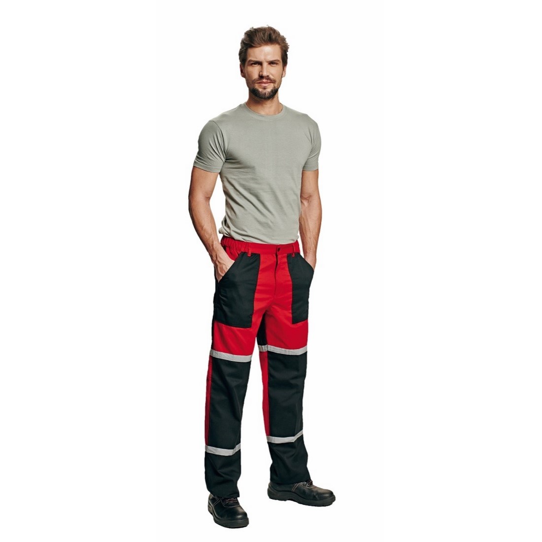 TAYRA derekas nadrág piros 48