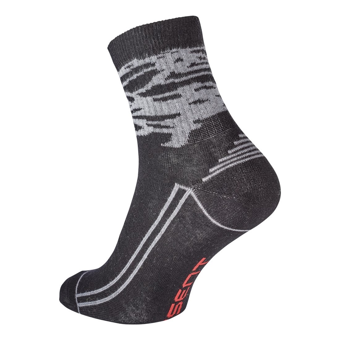 KATEA zokni sz&uuml;rke/fekete m.39/40